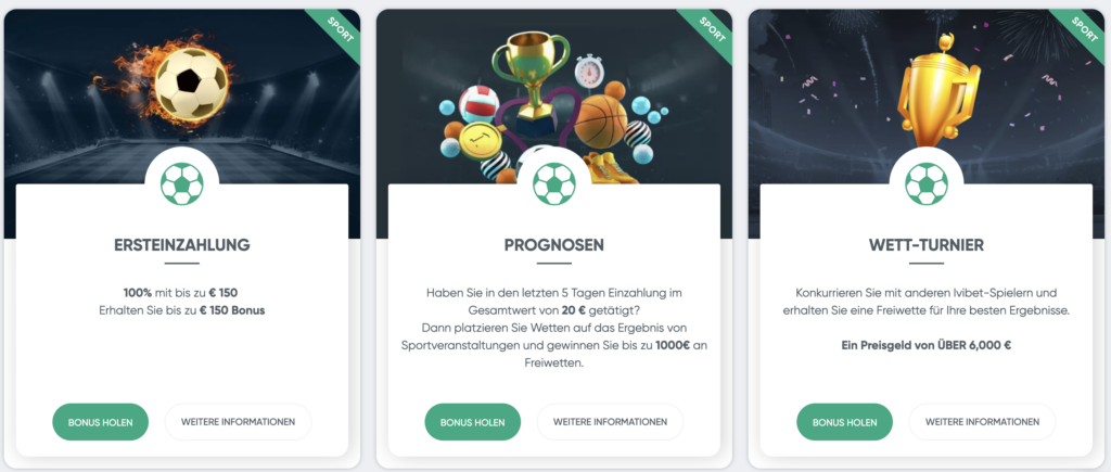 Sportwetten Bonusangebote